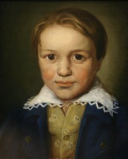 Der junge Beethoven um 1783, Gemälde, Kunsthistorisches Museum Wien