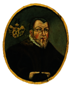 Dr. Caspar Neefe (1514–1579), Medaillon, Schloßbergmuseum Chemnitz